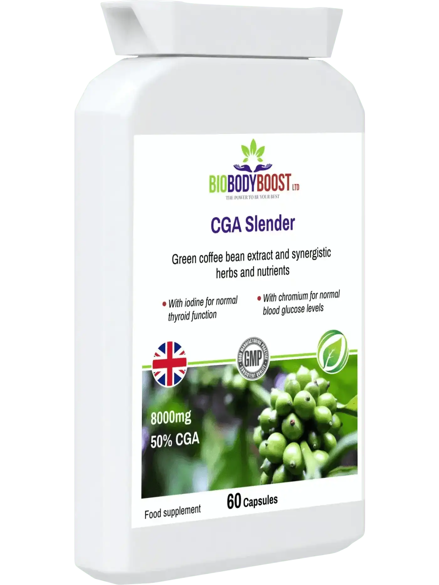 CGA Slender - Green Coffee 8000 CGA