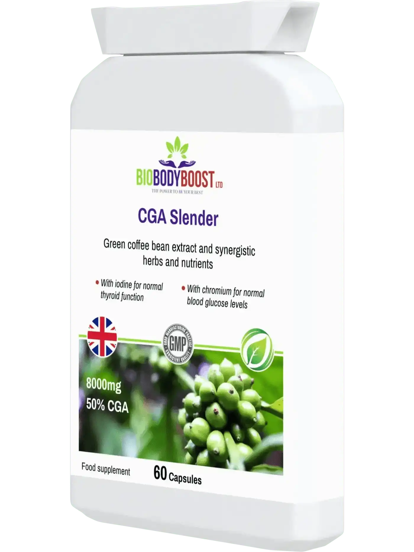 CGA Slender - Green Coffee 8000 CGA