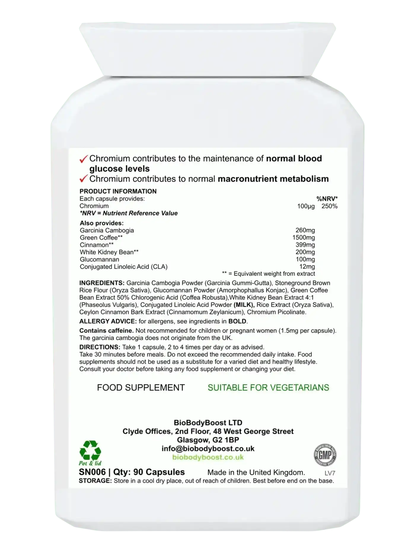 BodyLean - Garcinia Cambogia Complex