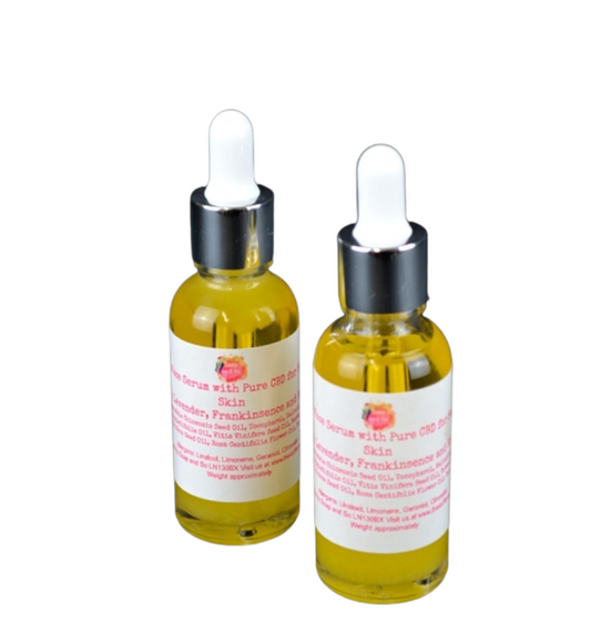 Luxury 100% Natural Face Serum for Problem and Acne Prone Skin with Jojoba and Vitamin E Oil with Lavender and Tea Tree Oils